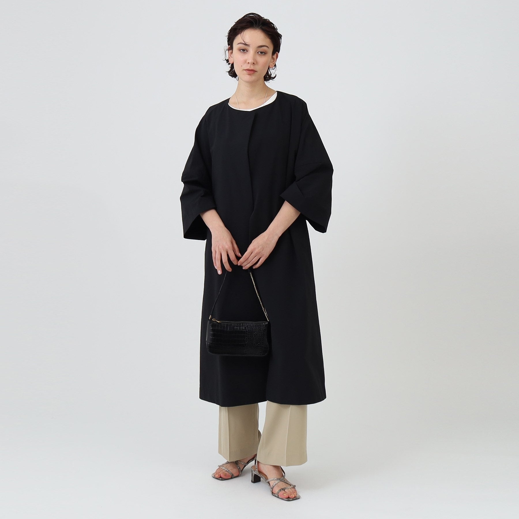 インディヴィ INDIVI 【BRIE LEON/ブリーレオン】スモールチェーンバッグ （ブラウン(042)） ブラウン(042)