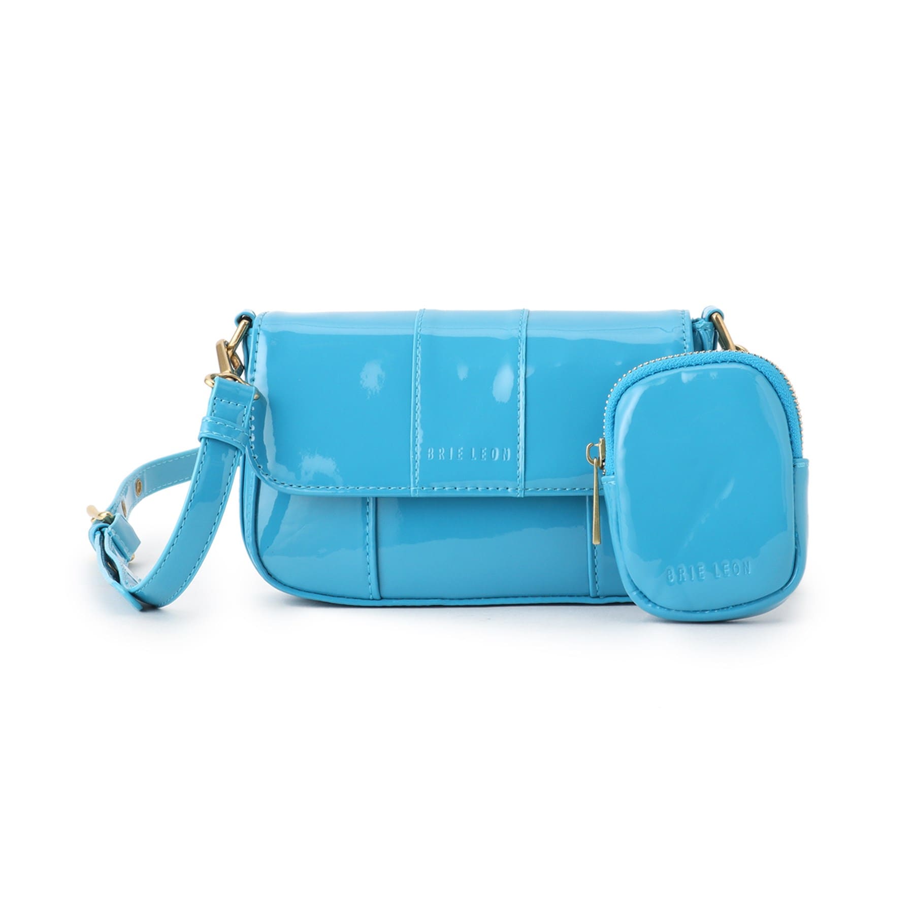 インディヴィ INDIVI 【BRIE LEON/ブリーレオン】ミニショルダーバッグ （ライトブルー(091)） ライトブルー(091)