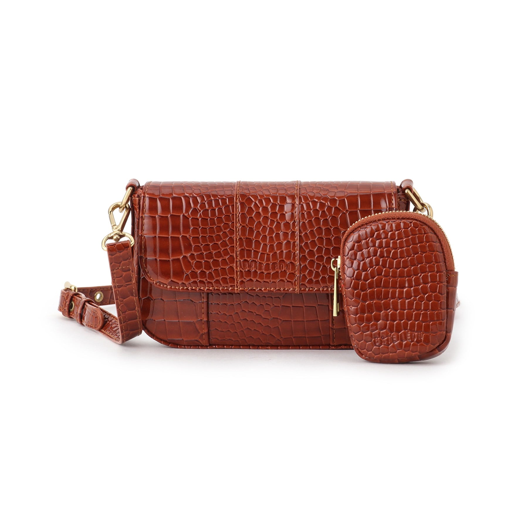 インディヴィ INDIVI 【BRIE LEON/ブリーレオン】ミニショルダーバッグ （ブラウン(042)） ブラウン(042)