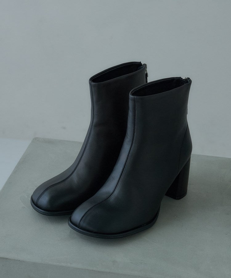 インディヴィ INDIVI 【REMME】ラウンドトゥブーツ （ブラック(019)） ブラック(019)