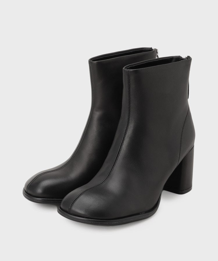 インディヴィ INDIVI 【REMME】ラウンドトゥブーツ （ブラック(019)） ブラック(019)