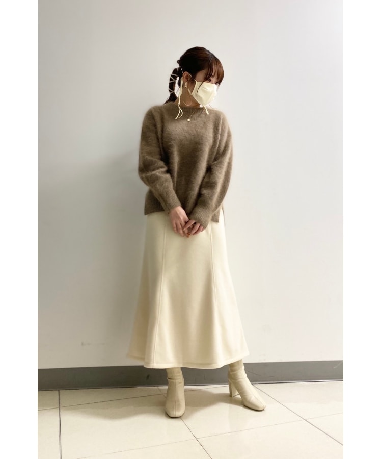 インディヴィ INDIVI 【抗ウィルス性】デザインマスク【返品不可商品】 （ライトブルー(091)） ライトブルー(091)
