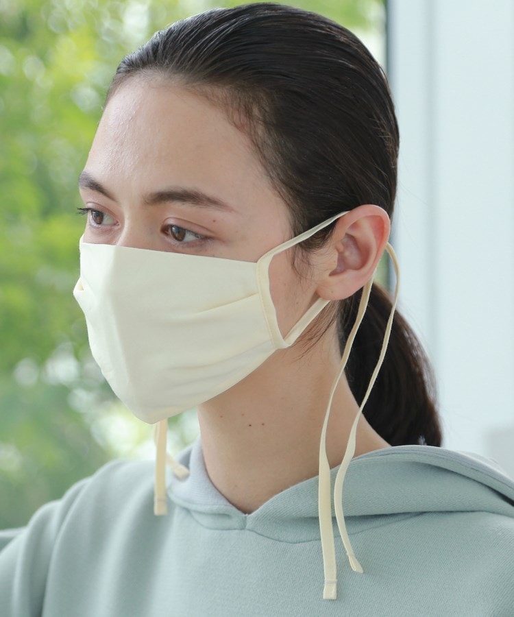 インディヴィ INDIVI 【抗ウィルス性】デザインマスク【返品不可商品】 （ライトブルー(091)） ライトブルー(091)