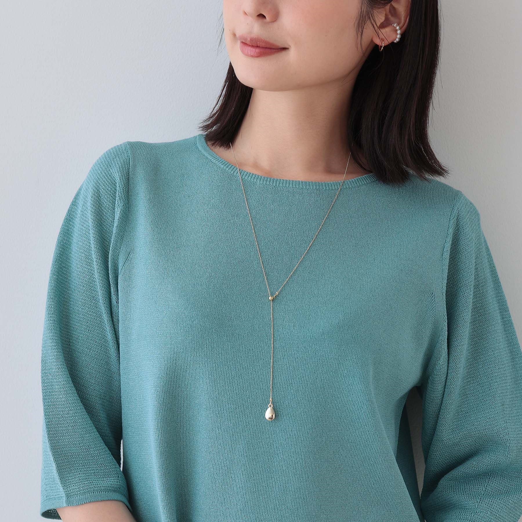 INDIVI INDIVI 【Free Adjustment / 2WAY】 One Top Necklace