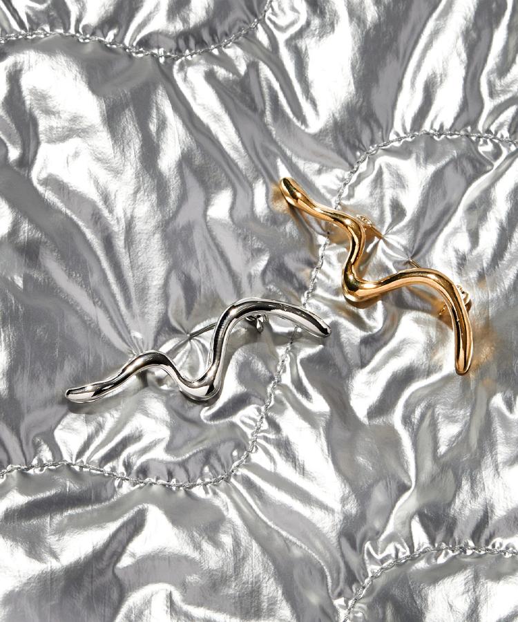 インディヴィ INDIVI 【セレモニー／デイリー】ニュアンスブローチ （ゴールド(007)） ゴールド(007)