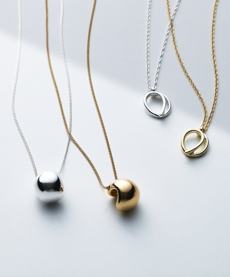 インディヴィ INDIVI ◆【選べるデザイン】スモールワントップネックレス （ゴールド(607)） ゴールド(607)