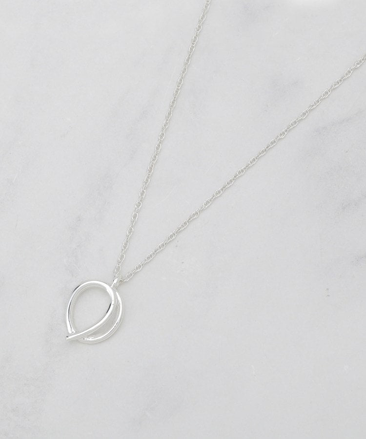 インディヴィ INDIVI ◆【選べるデザイン】スモールワントップネックレス （シルバー(606)） シルバー(606)