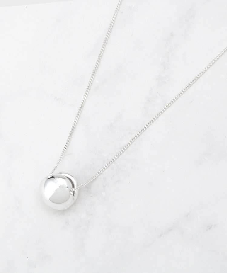 インディヴィ INDIVI ◆【選べるデザイン】スモールワントップネックレス （シルバー(006)） シルバー(006)