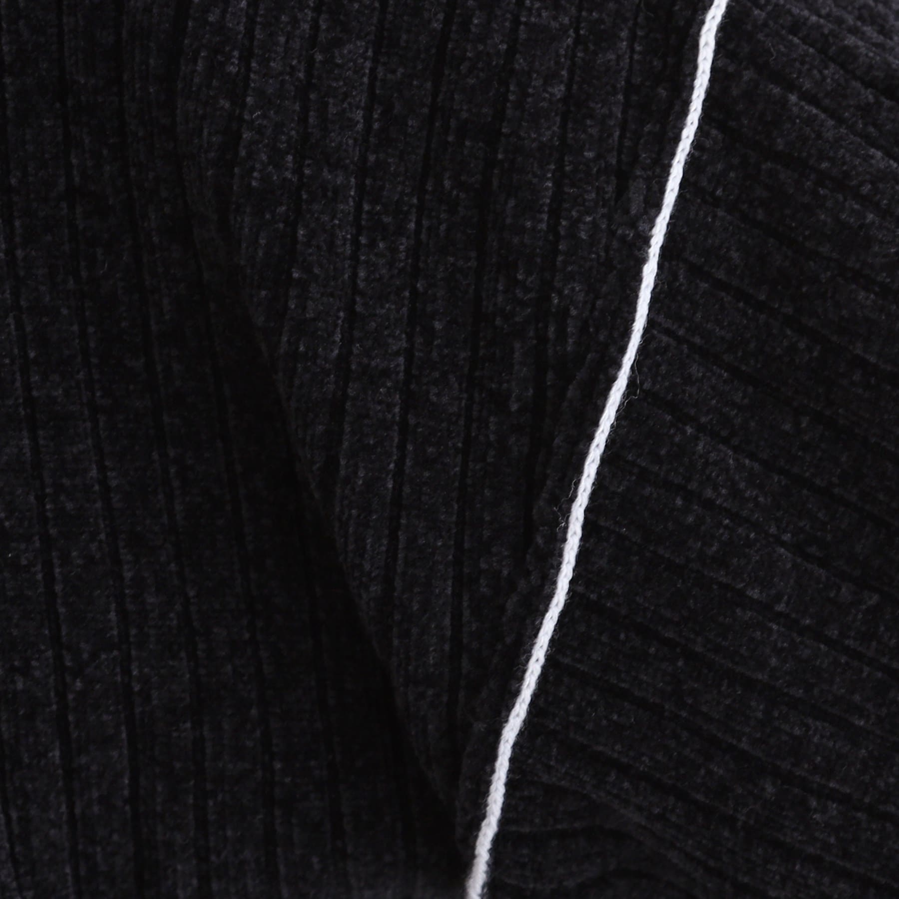 インディヴィ INDIVI 【トレンド◎／パイピングデザイン】モールヤーンニット （ベージュ(052)） ベージュ(052)