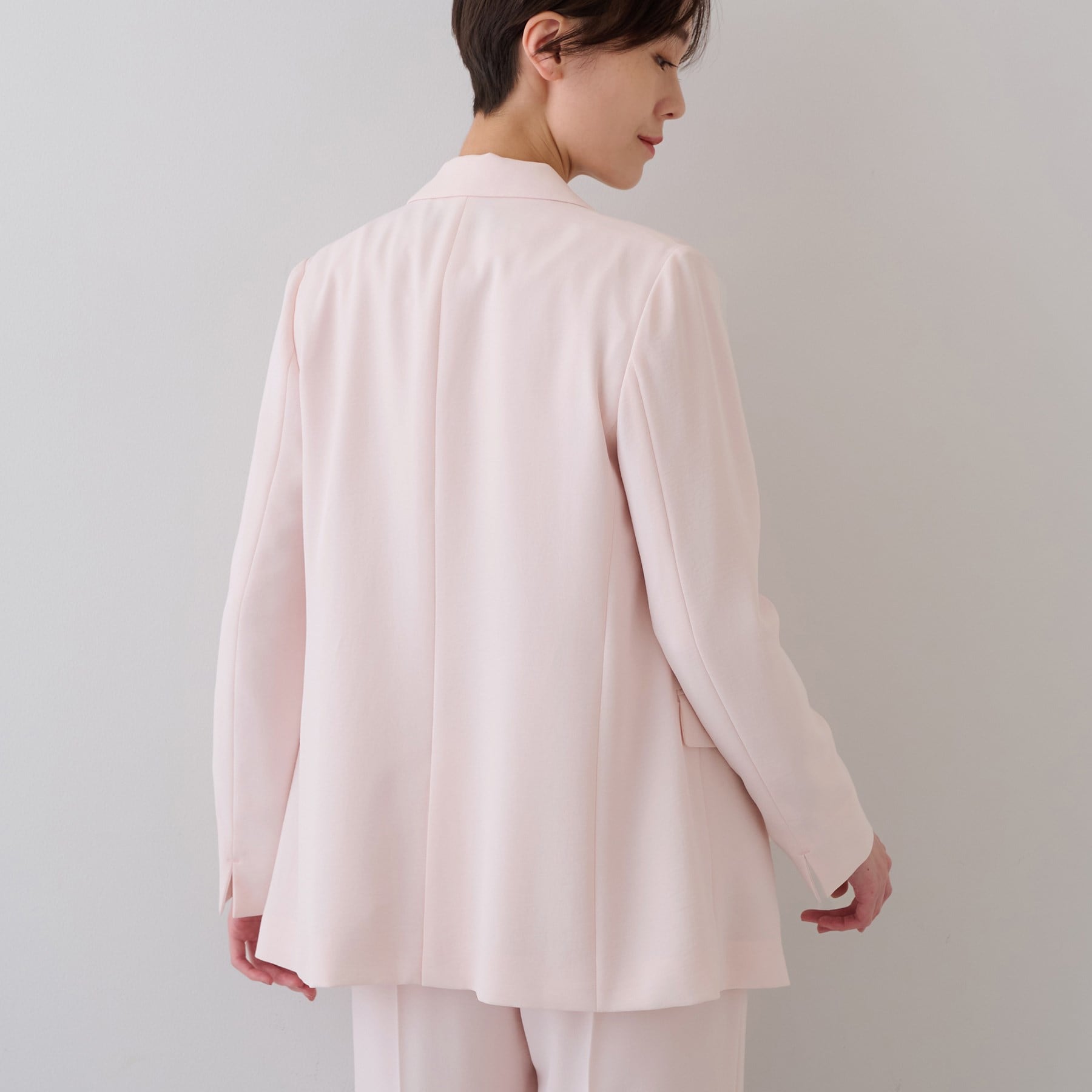 INDIVI INDIVI 【時尚SETUP／春季新作！】雙排扣外套