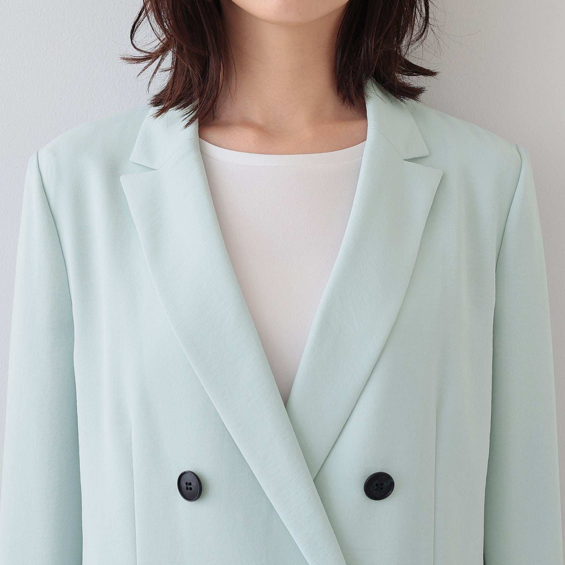 INDIVI INDIVI 【時尚SETUP／春季新作！】雙排扣外套