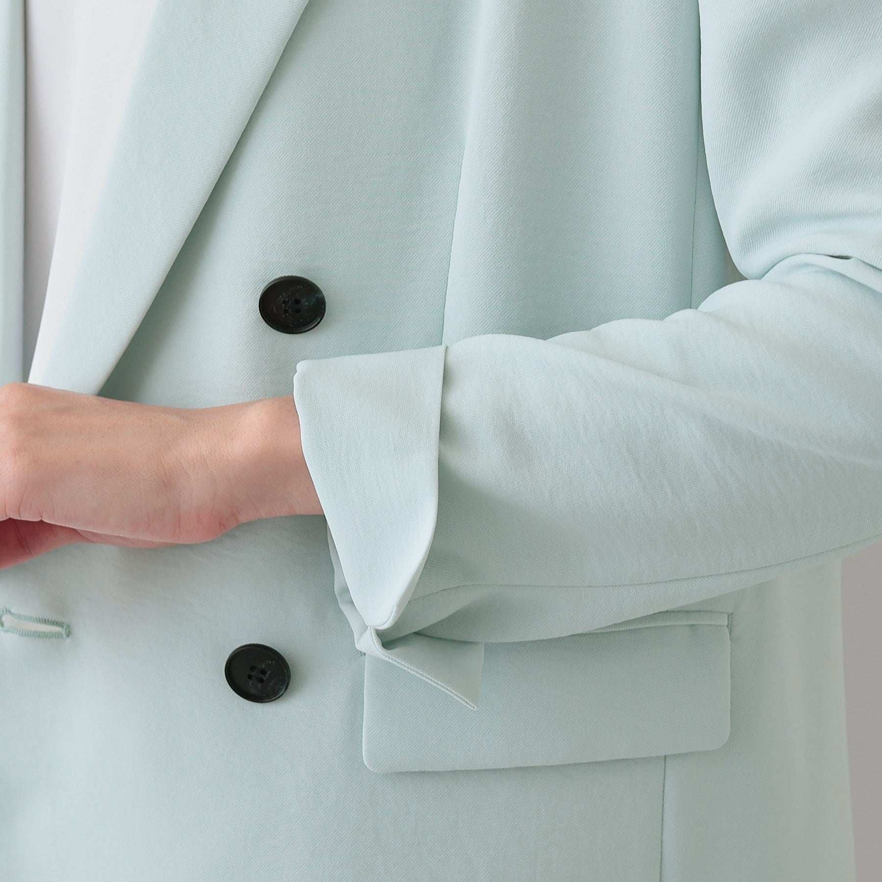 INDIVI INDIVI 【時尚SETUP／春季新作！】雙排扣外套