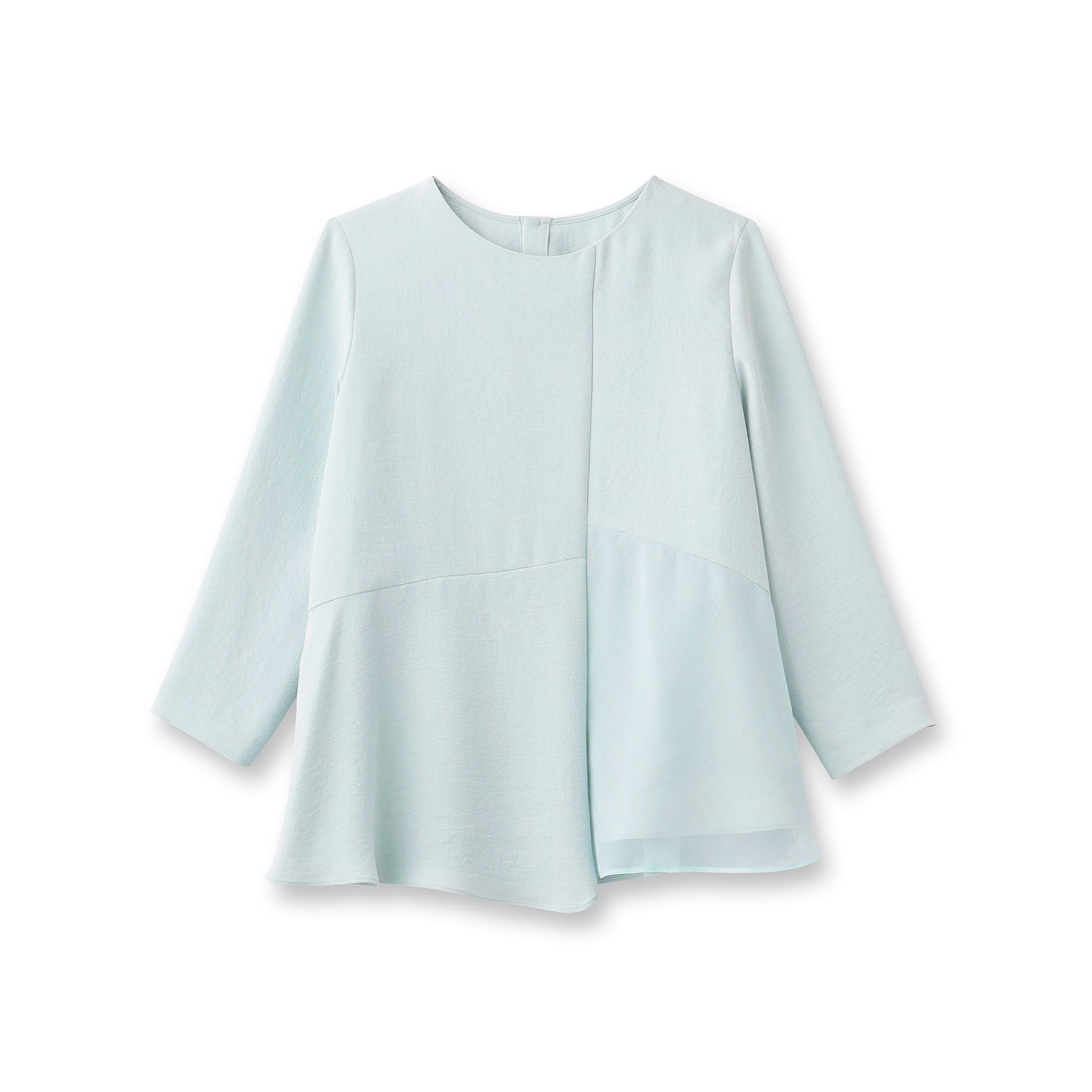 INDIVI INDIVI 【時尚SETUP／春季新作！】荷葉邊設計襯衫