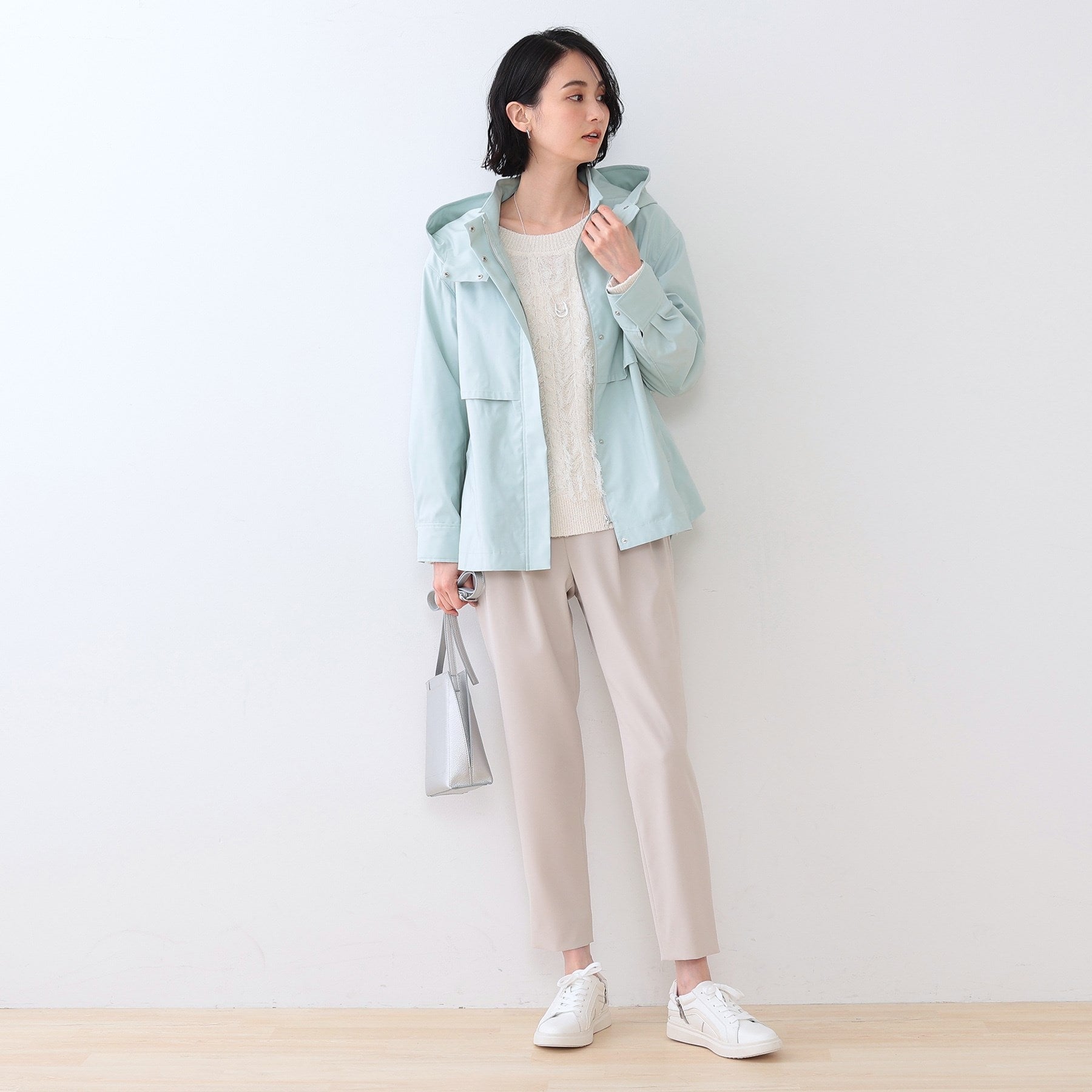 インディヴィ INDIVI 【撥水／UVケア】マルチWAYマウンテンパーカー （ネイビー(094)） ネイビー(094)