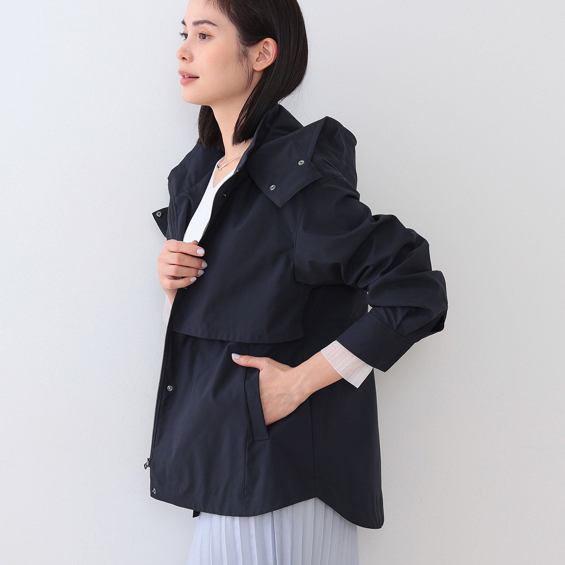 INDIVI INDIVI 【撥水／UV護理】多功能山地外套