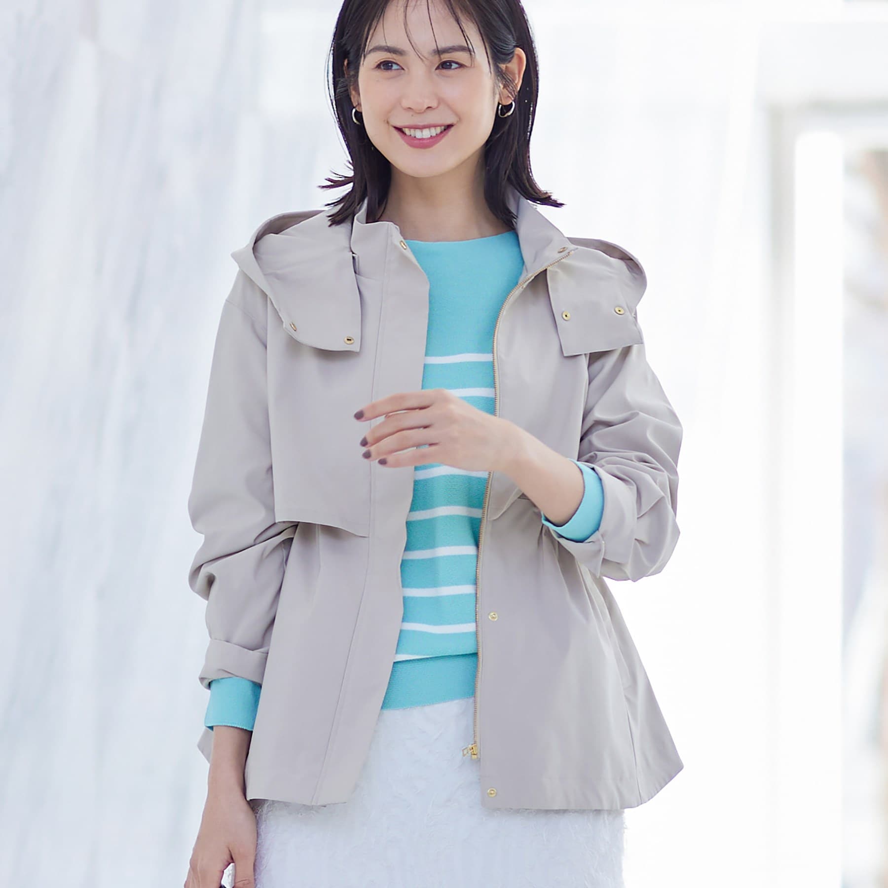 INDIVI INDIVI 【撥水／UV護理】多功能山地外套