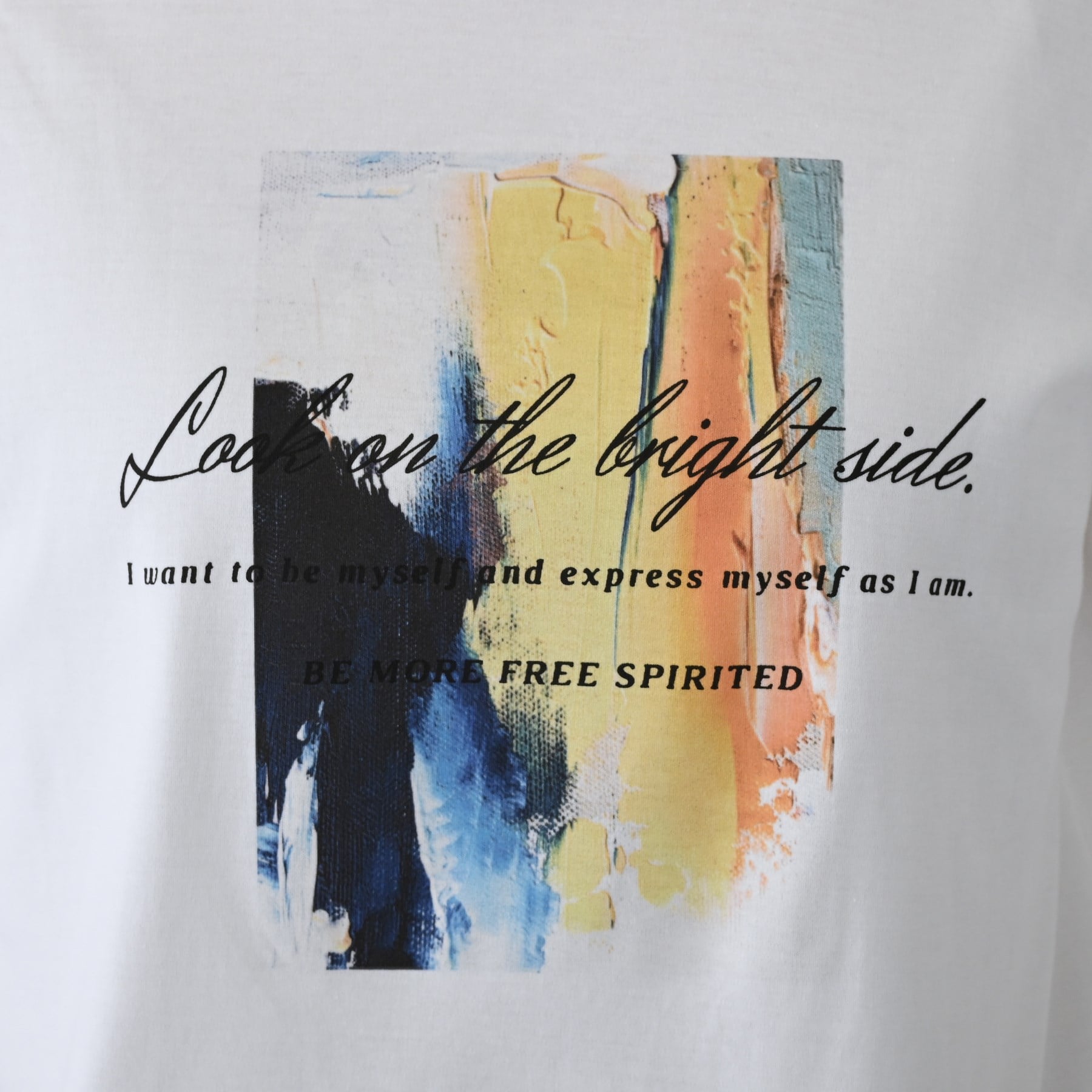 インディヴィ INDIVI 【洗える／選べるデザイン】フォト＆ロゴ プリントTシャツ （ホワイト(701)） ホワイト(701)