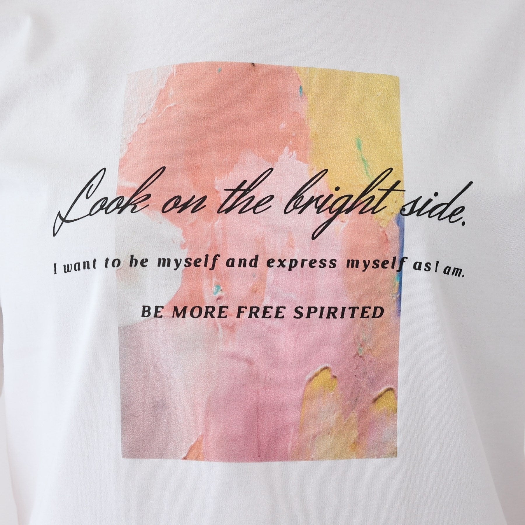 インディヴィ INDIVI 【洗える／選べるデザイン】フォト＆ロゴ プリントTシャツ （ホワイト(701)） ホワイト(701)