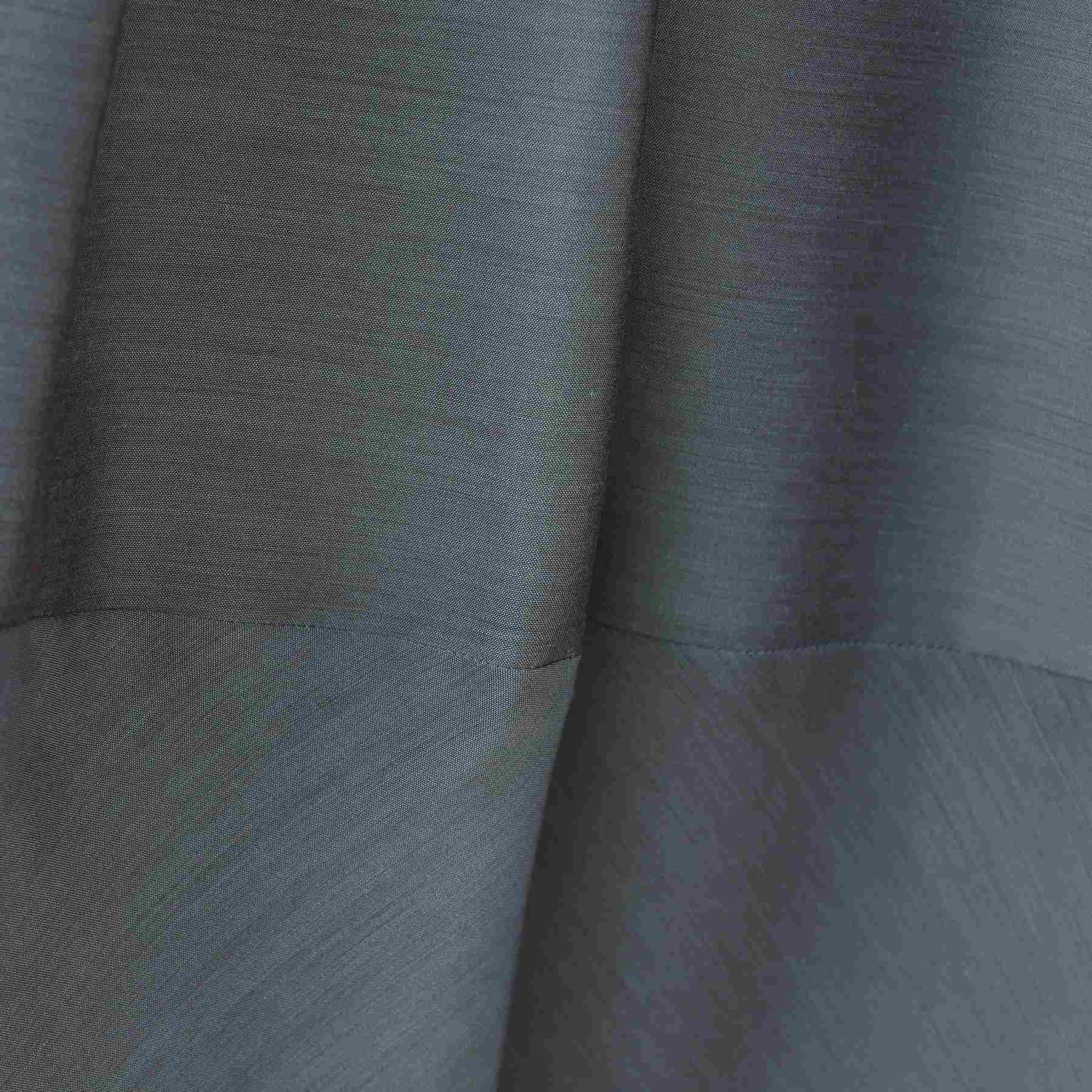 インディヴィ INDIVI 【洗える／エアリー素材】巻き風ロングスカート （ブルー系ストライプ(394)） ブルー系ストライプ(394)