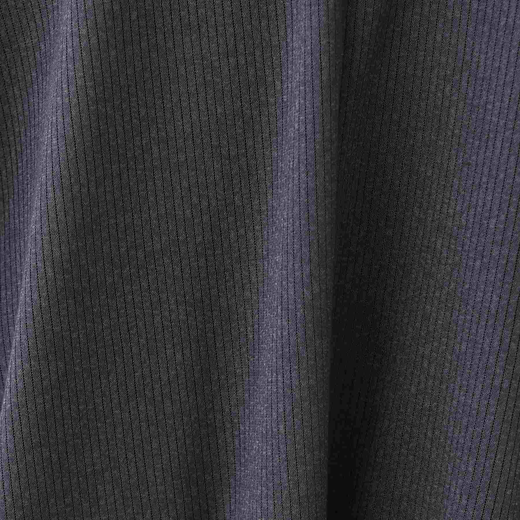 インディヴィ INDIVI 【洗える／シアーストライプ】ロング丈着流しカーディガン （ライトグレー(411)） ライトグレー(411)