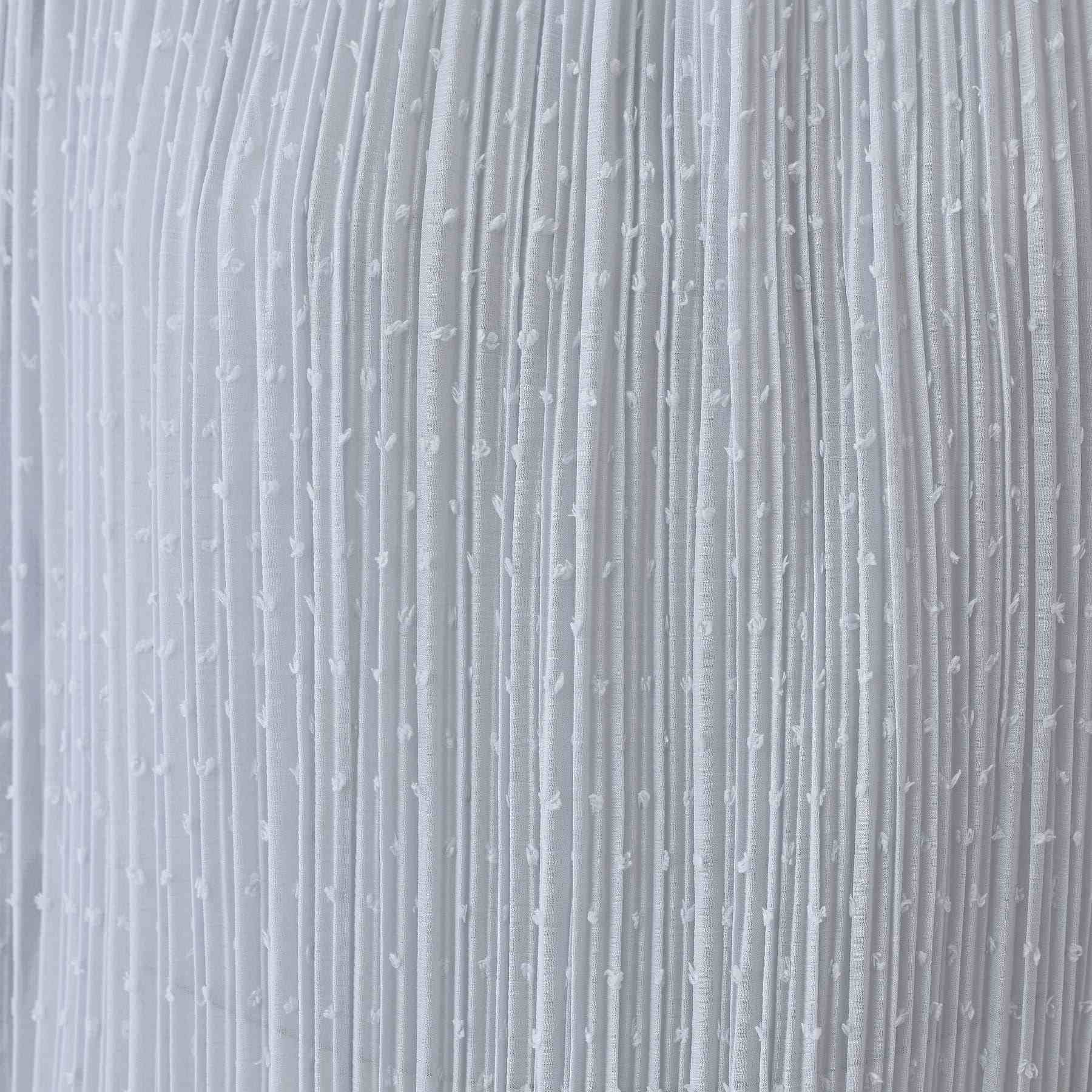 インディヴィ INDIVI 【洗える／ドット柄／凹凸素材】プリーツデザインブラウス （ホワイト(501)） ホワイト(501)