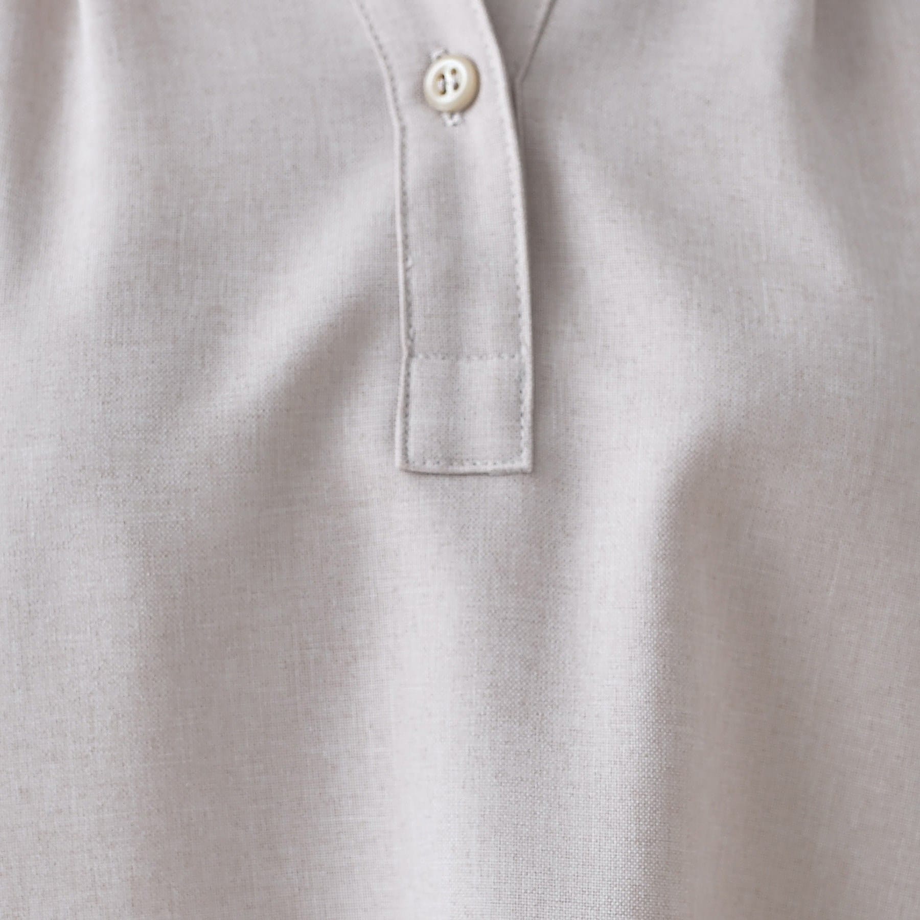 インディヴィ INDIVI 【しわになりにくい】麻調ストレートラインワンピース （ライトベージュ(051)） ライトベージュ(051)