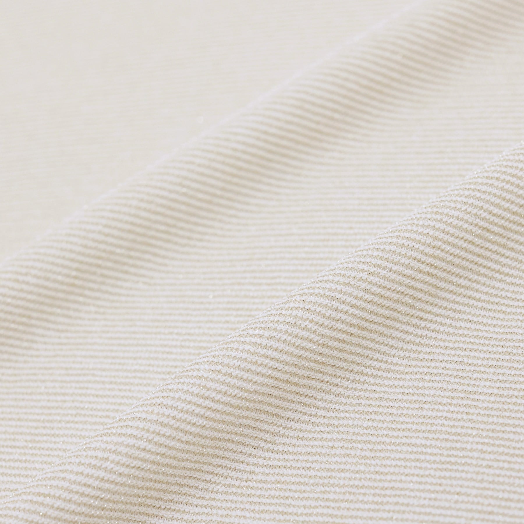 インディヴィ INDIVI 【洗える／ラメ】半袖Vネックニット （オフホワイト(003)） オフホワイト(003)