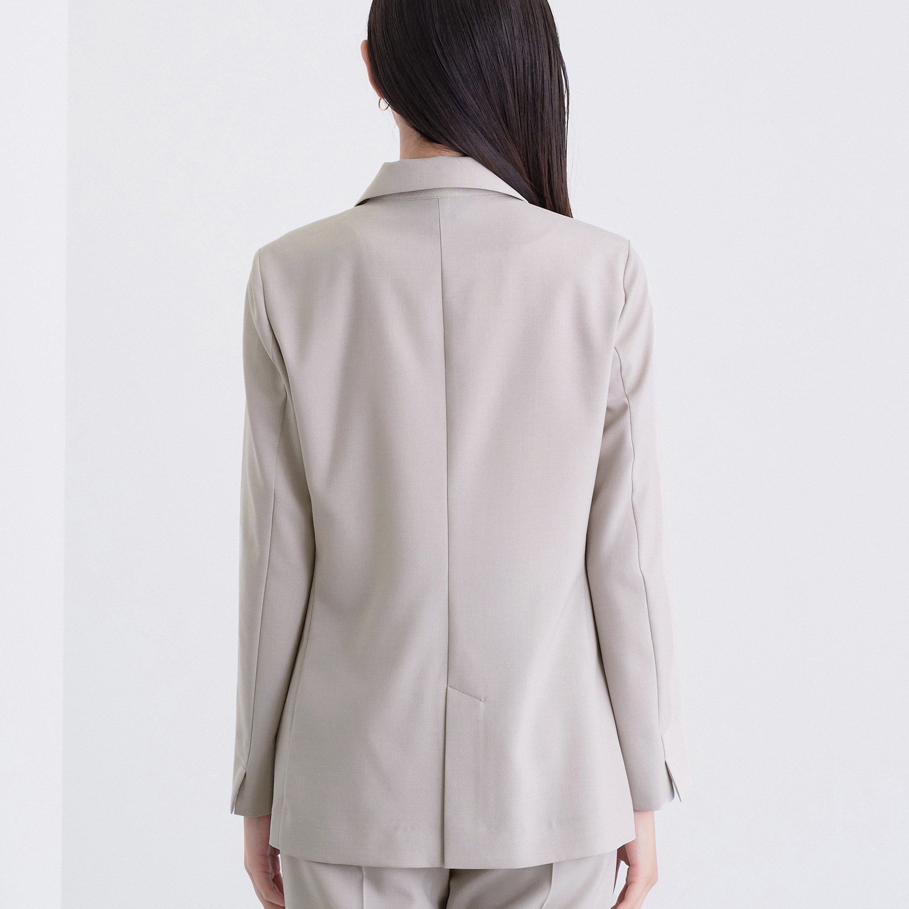 インディヴィ INDIVI 【UVケア】ライトダブルジャケット （ネイビー(094)） ネイビー(094)