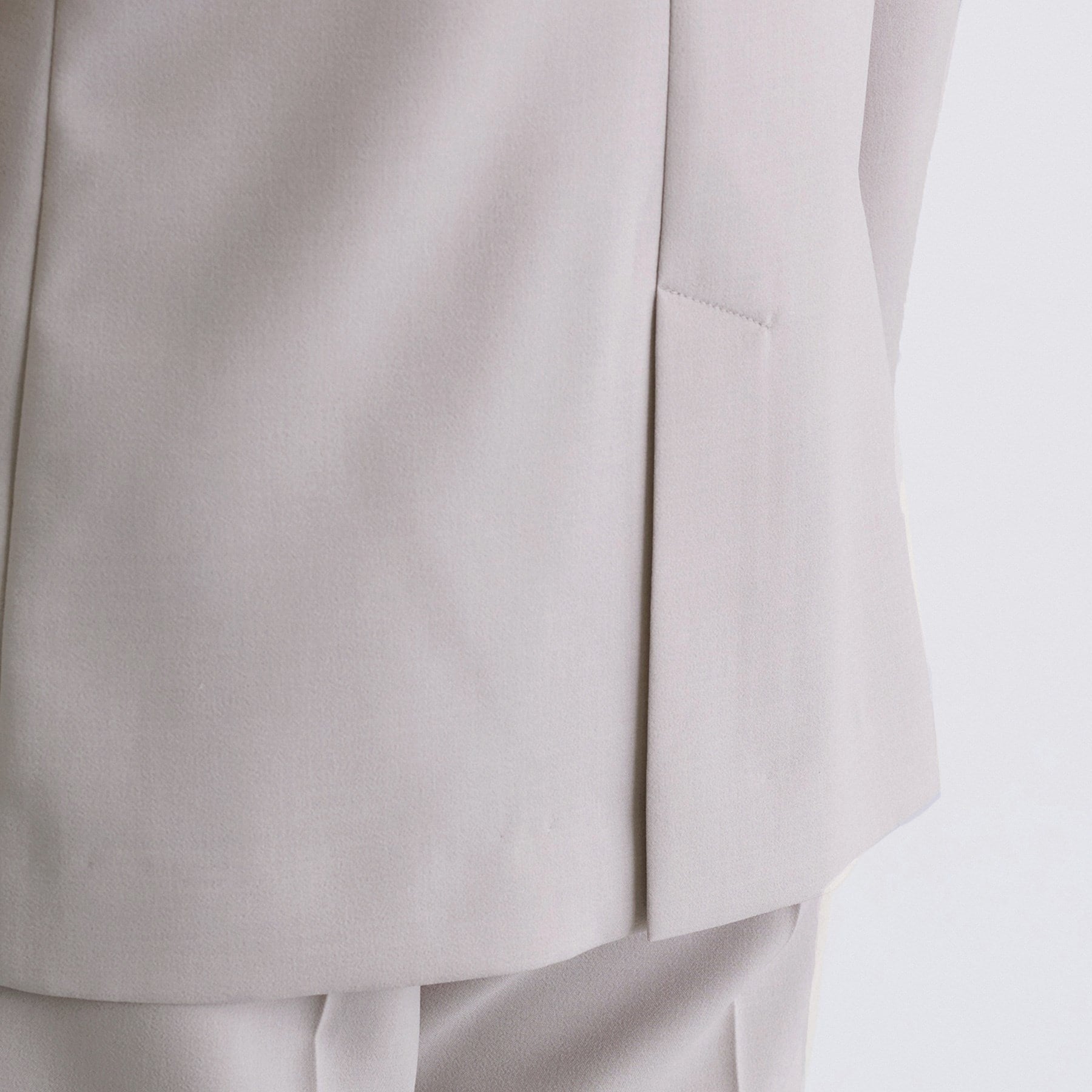 インディヴィ INDIVI 【UVケア】ライトダブルジャケット （ネイビー(094)） ネイビー(094)