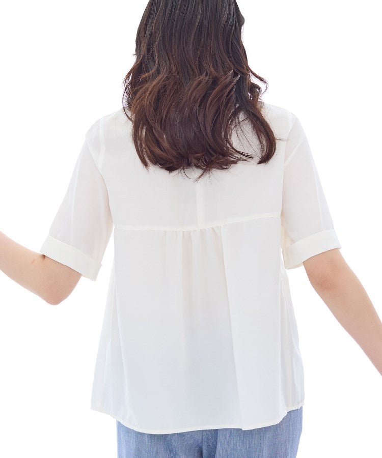 インディヴィ INDIVI フィブリルブラウス （ラベンダー(080)） ラベンダー(080)