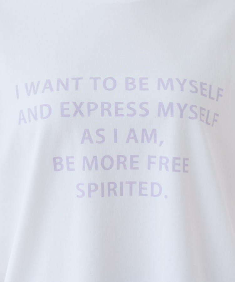 インディヴィ INDIVI 【洗える】ベーシックプリントTシャツ （ホワイト(101)） ホワイト(101)