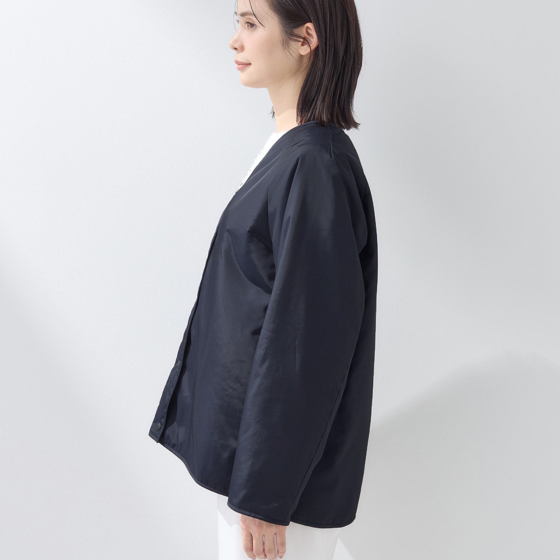 インディヴィ INDIVI 【撥水／UVケア／2WAY】超軽量ライナー付ライトトレンチコート （ネイビー(094)） ネイビー(094)