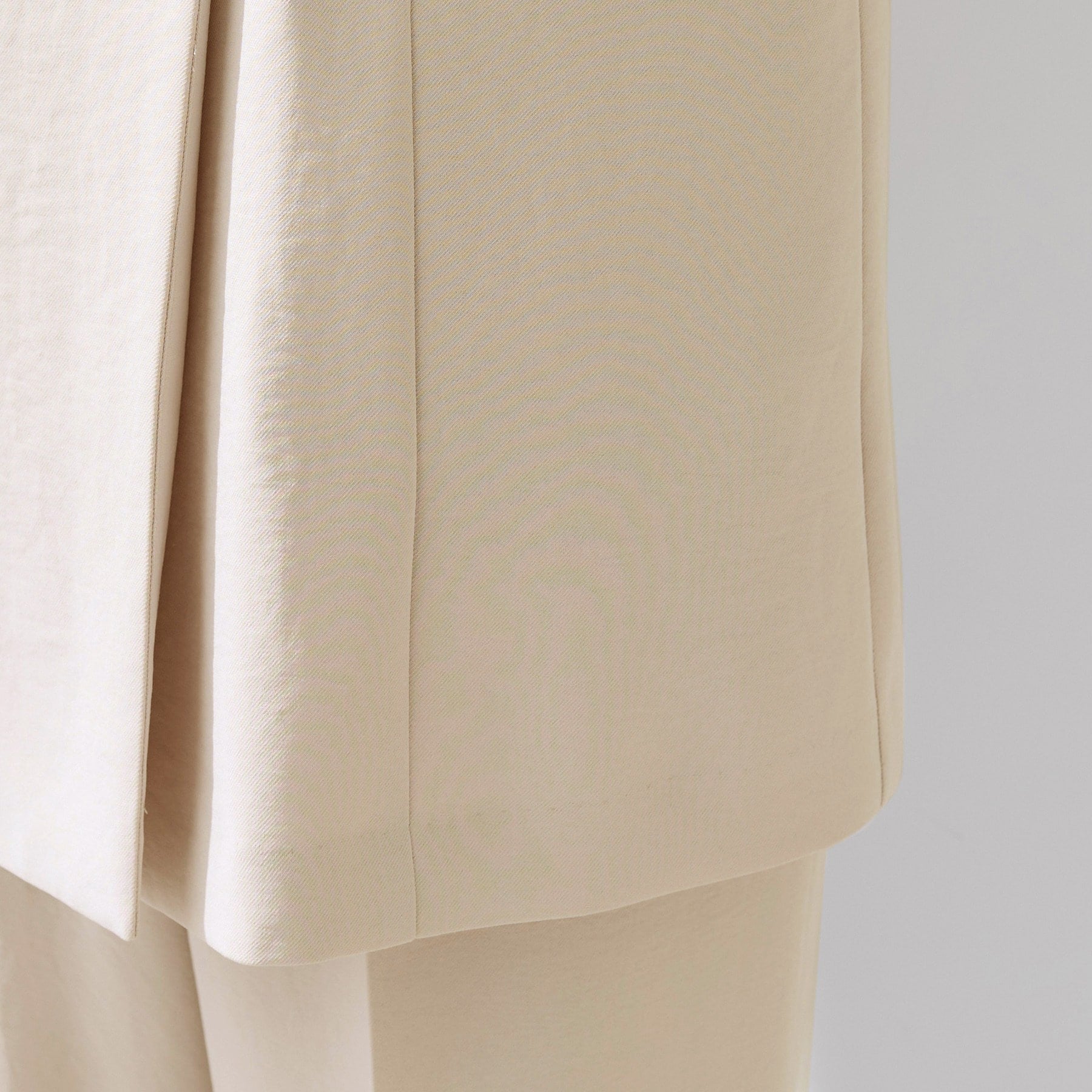 インディヴィ INDIVI 【洗える／多機能／SETUP可】こなれジレジャケット （ベージュ(052)） ベージュ(052)