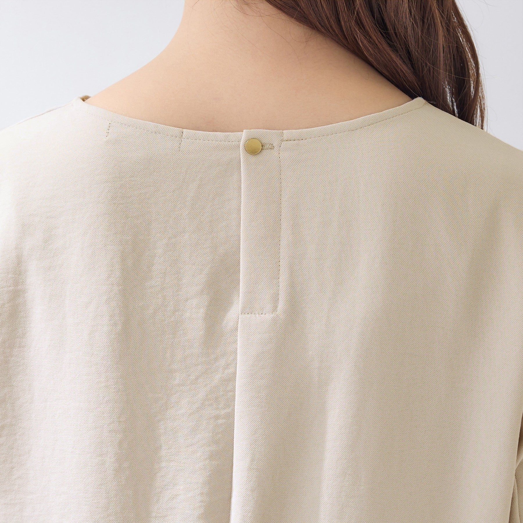 インディヴィ INDIVI 【洗える／UVケア／SETUP可】こなれペプラムブラウス （ブラック(019)） ブラック(019)