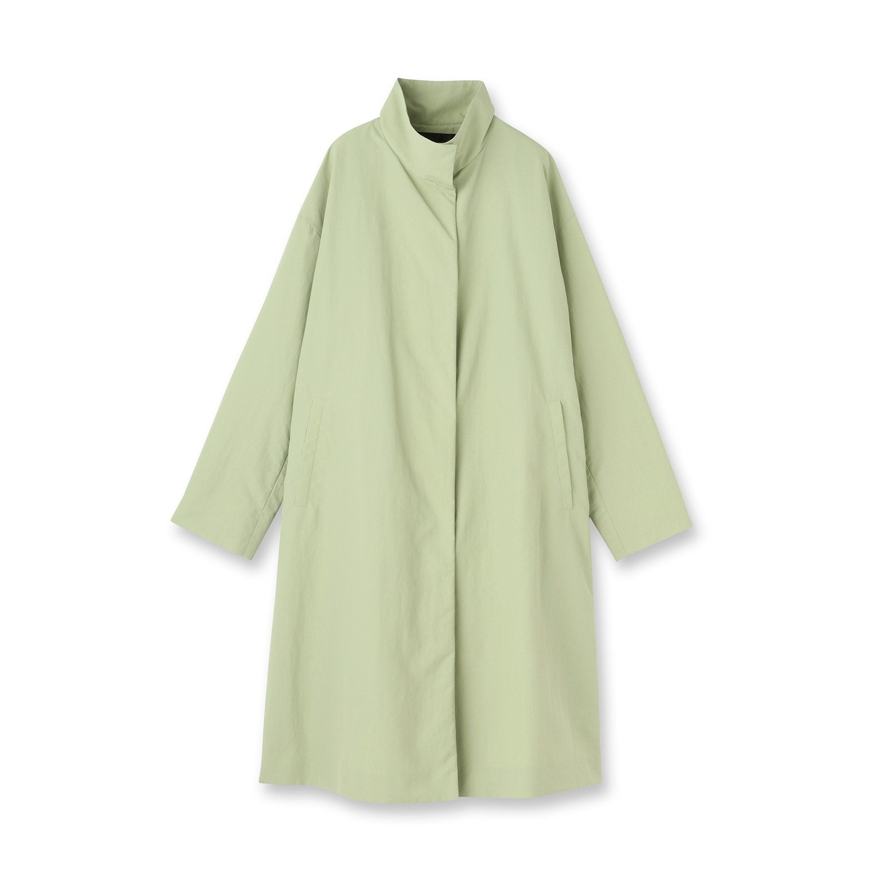 インディヴィ INDIVI 【撥水／軽量】ミニマル スタンドカラーコート （ベージュ(052)） ベージュ(052)