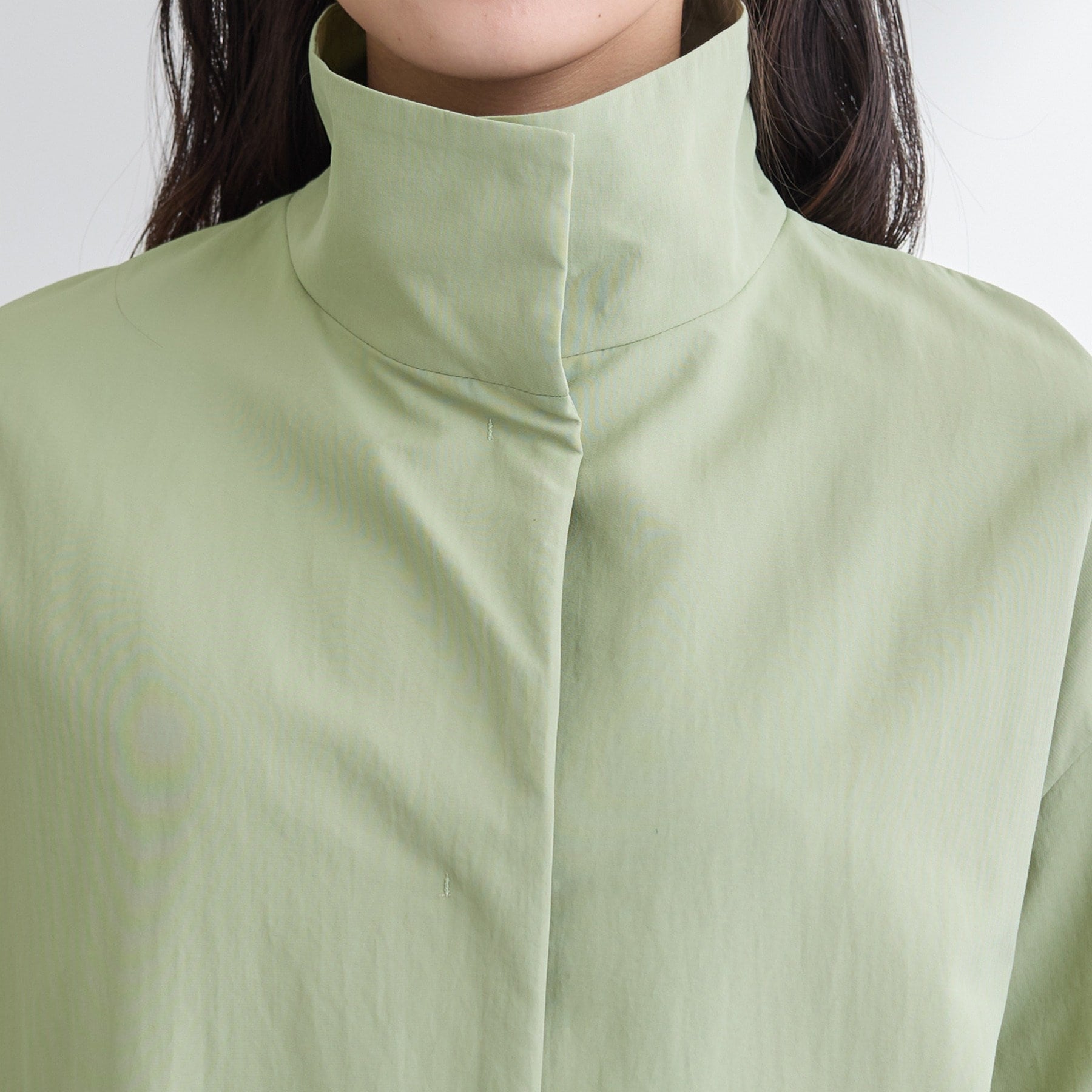 インディヴィ INDIVI 【撥水／軽量】ミニマル スタンドカラーコート （ベージュ(052)） ベージュ(052)