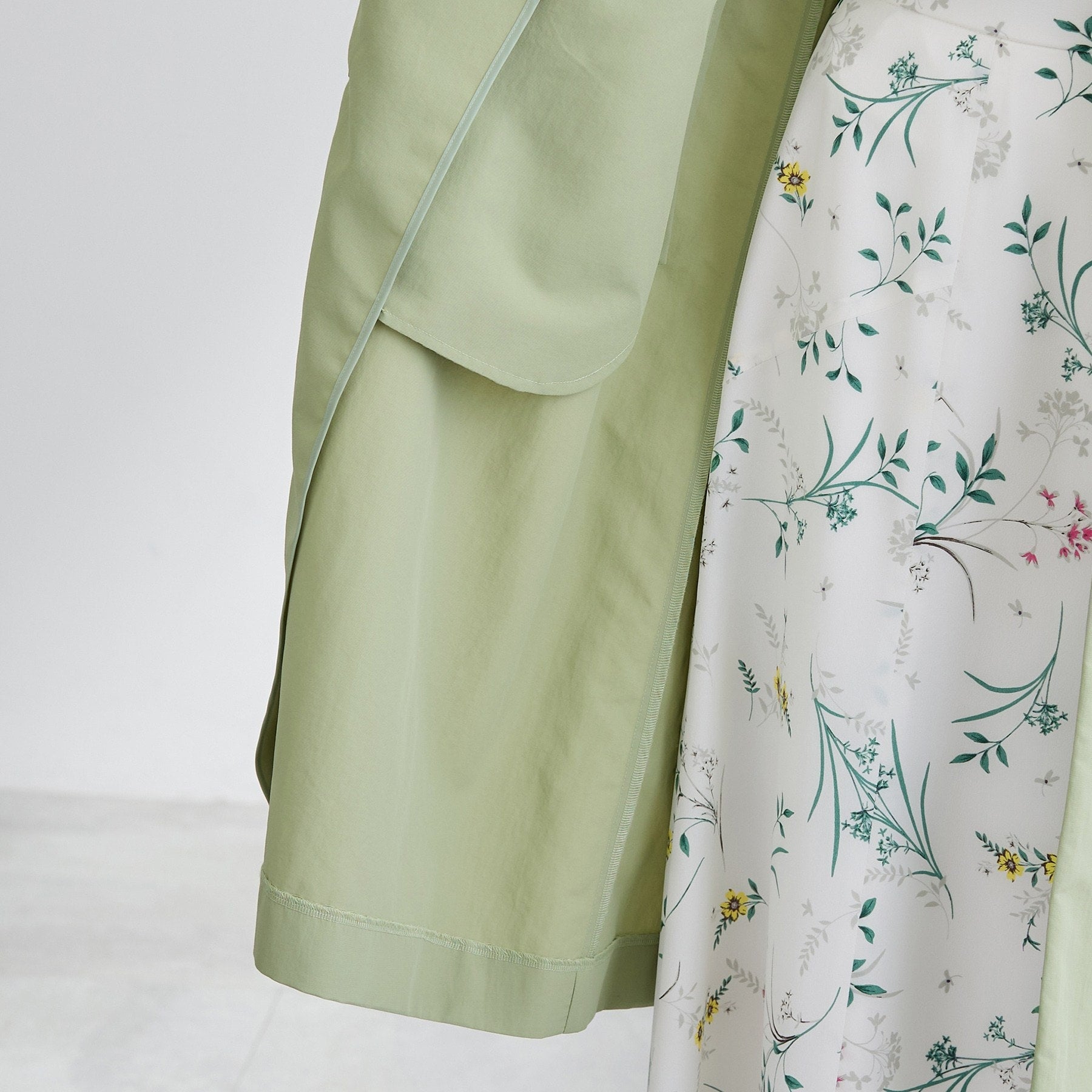 インディヴィ INDIVI 【撥水／軽量】ミニマル スタンドカラーコート （ベージュ(052)） ベージュ(052)