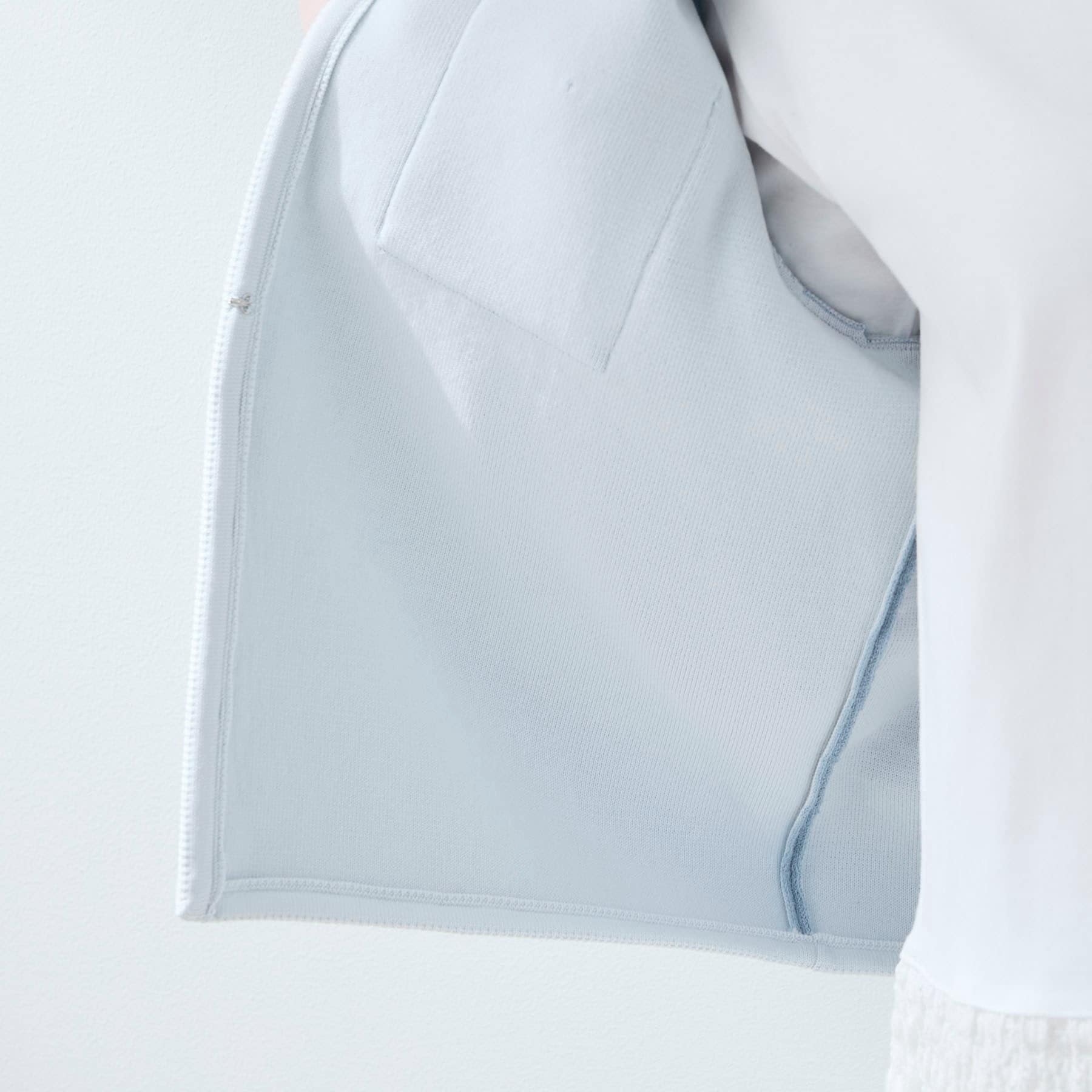 インディヴィ INDIVI 【軽量／セレモニー】ブークレジャケット ニットカーディガン （ブラック(019)） ブラック(019)