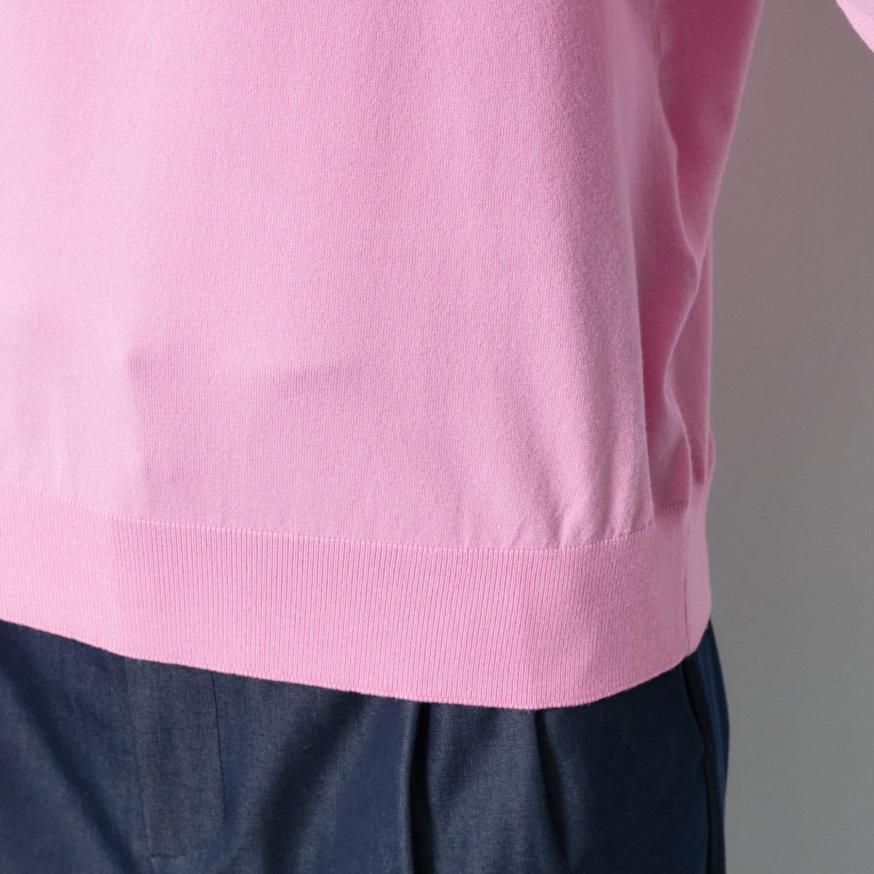 インディヴィ INDIVI 【洗える／ツイン可能】ドルマンスリーブニット （ピンク(072)） ピンク(072)