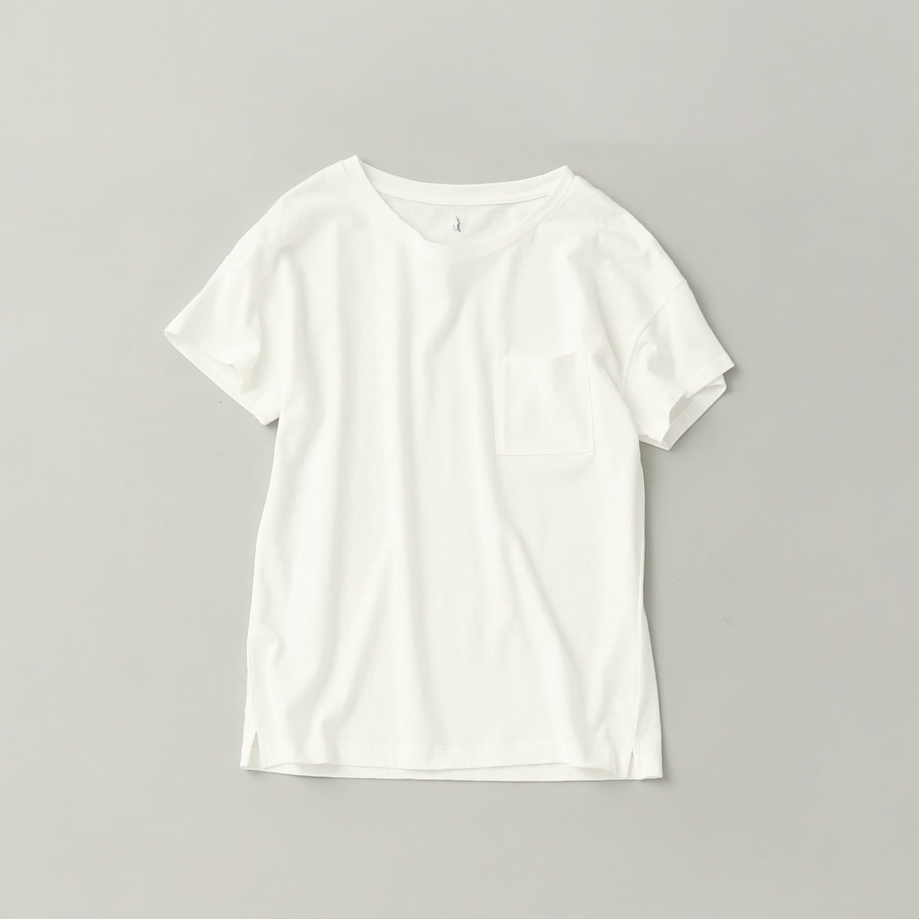 インディヴィ INDIVI Sacre ワンマイルTシャツ (ホワイト) ホワイト(001)