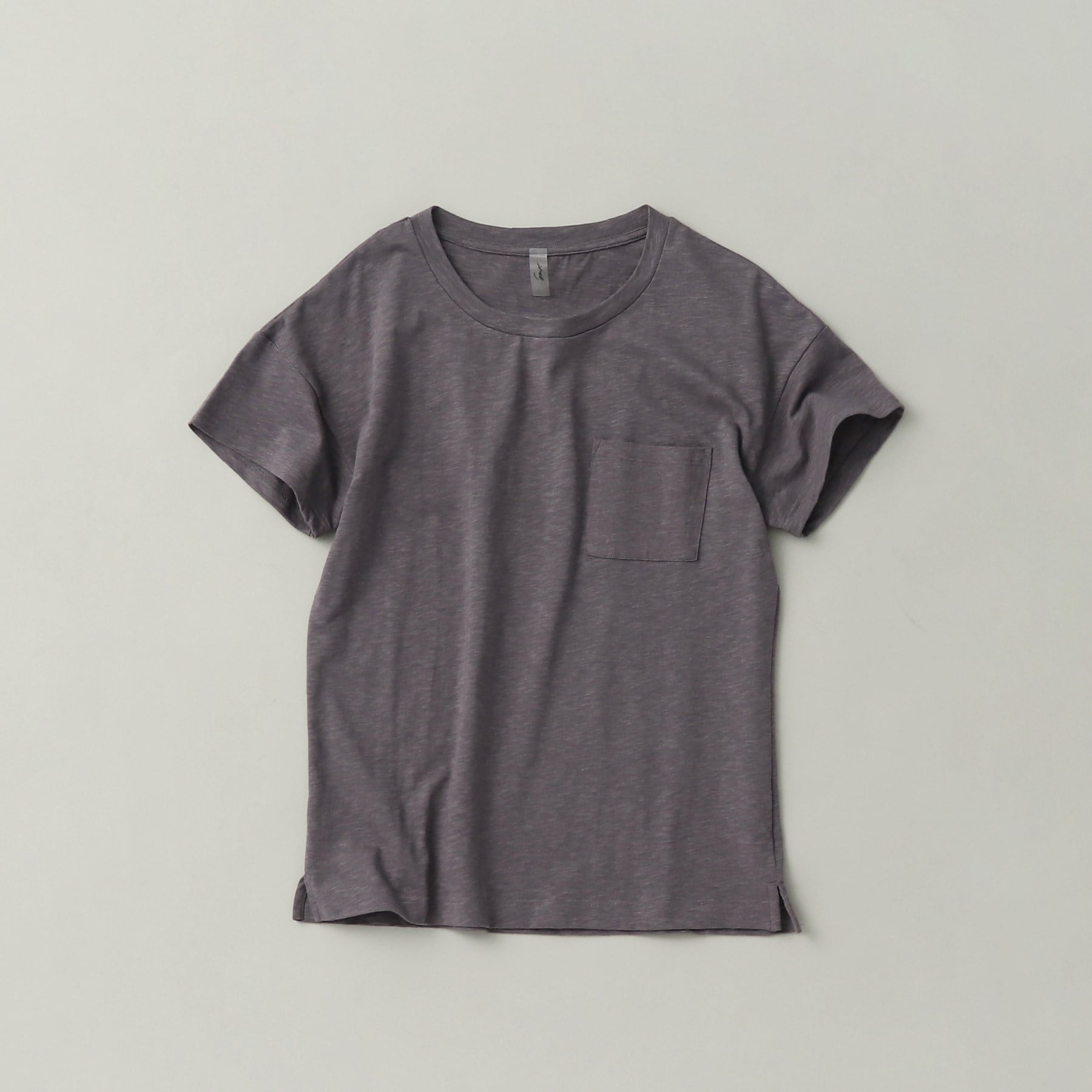 インディヴィ INDIVI Sacre ワンマイルTシャツ (チャコールグレー) チャコールグレー(014)