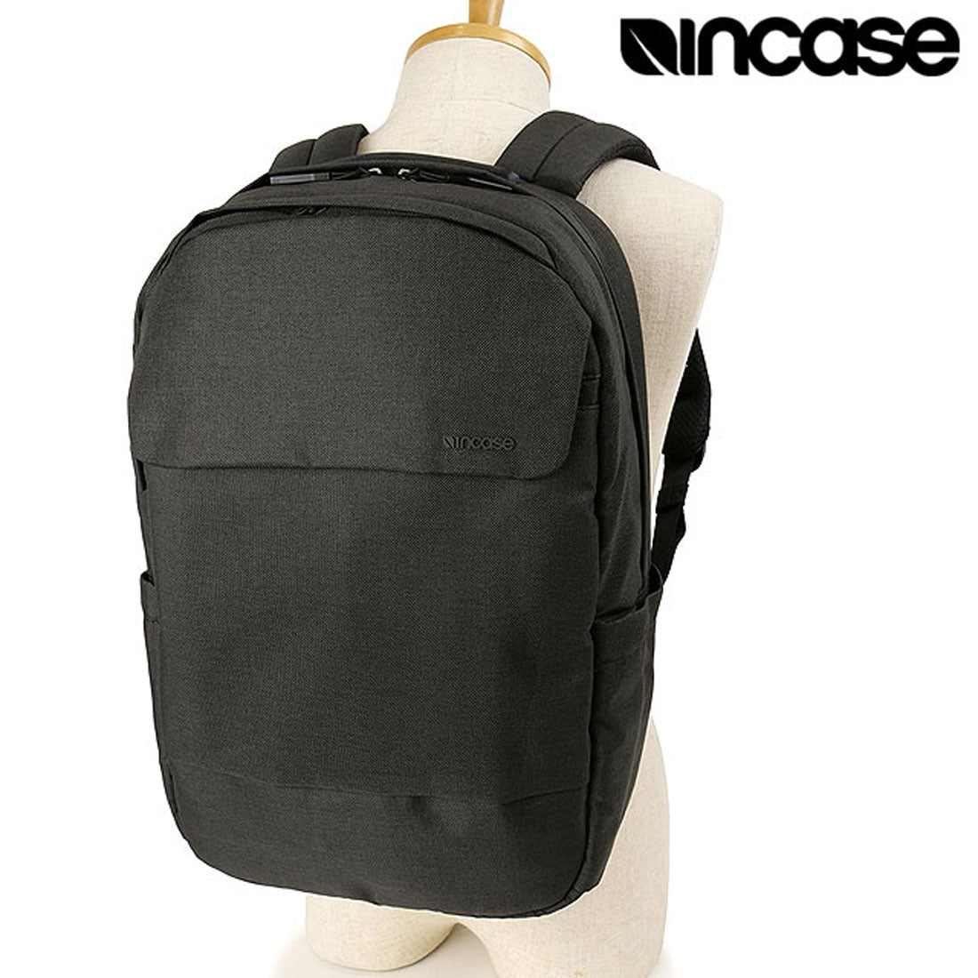 インケース Incase Crosstown Compact Backpack Black [137243053005 FW24] （Black） Black