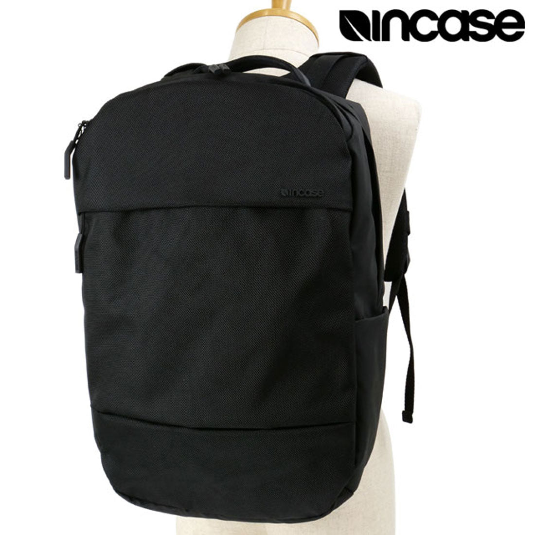 インケース Incase City Compact Backpack with 1680D Black [137233053003],Black