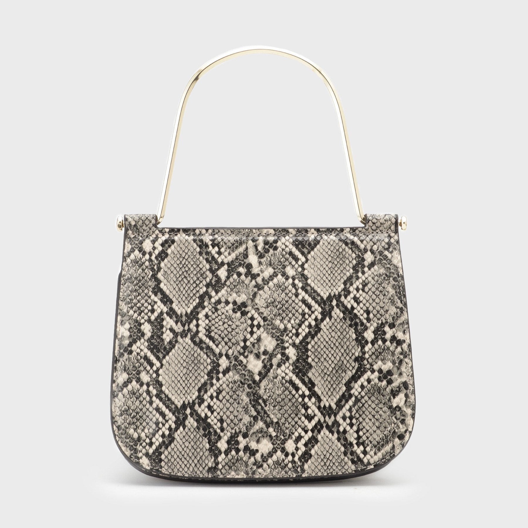 ギャレスト GALLEST 【LE VERNIS】Metal handle minibag （グレー(412)） グレー(412)