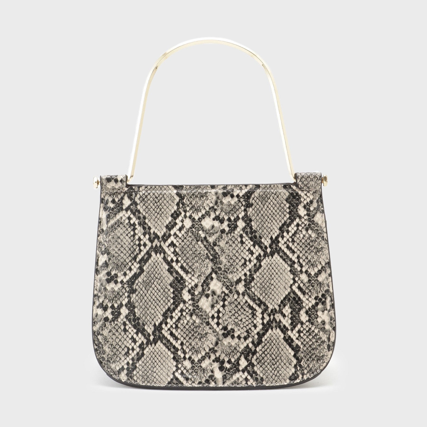 ギャレスト GALLEST 【LE VERNIS】Metal handle minibag （グレー(412)） グレー(412)