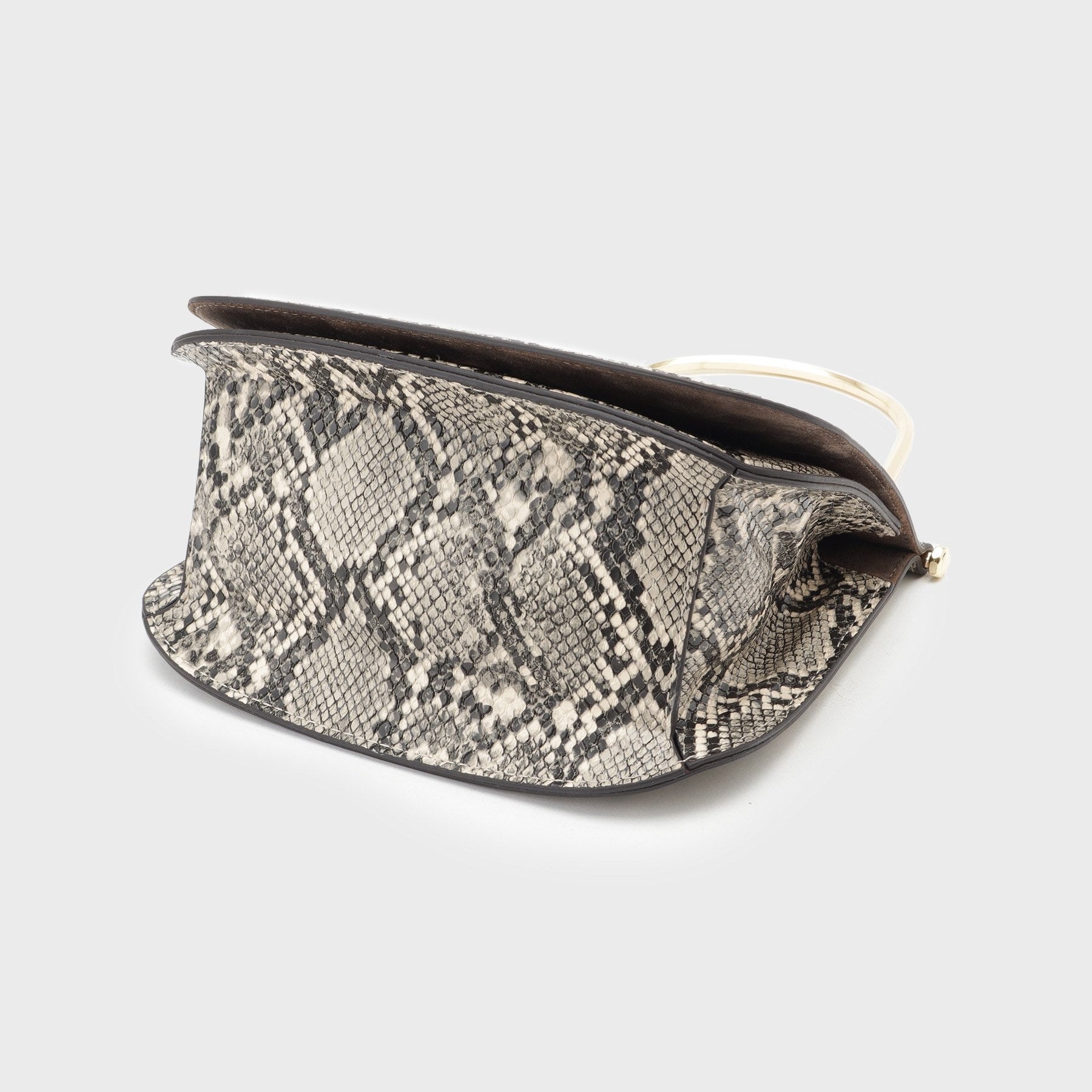 ギャレスト GALLEST 【LE VERNIS】Metal handle minibag （グレー(412)） グレー(412)
