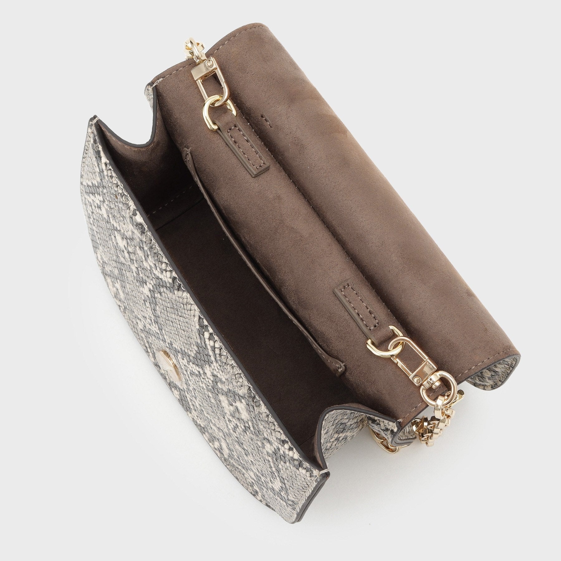 ギャレスト GALLEST 【LE VERNIS】Metal handle minibag （グレー(412)） グレー(412)