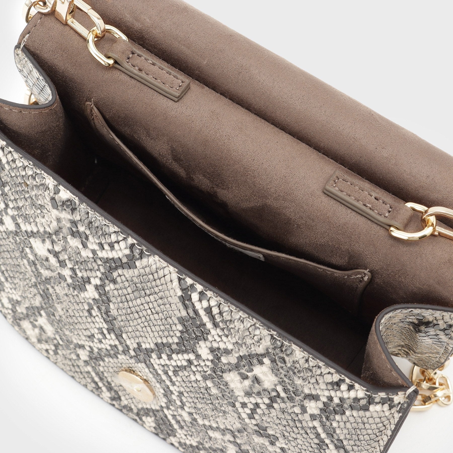 ギャレスト GALLEST 【LE VERNIS】Metal handle minibag （グレー(412)） グレー(412)
