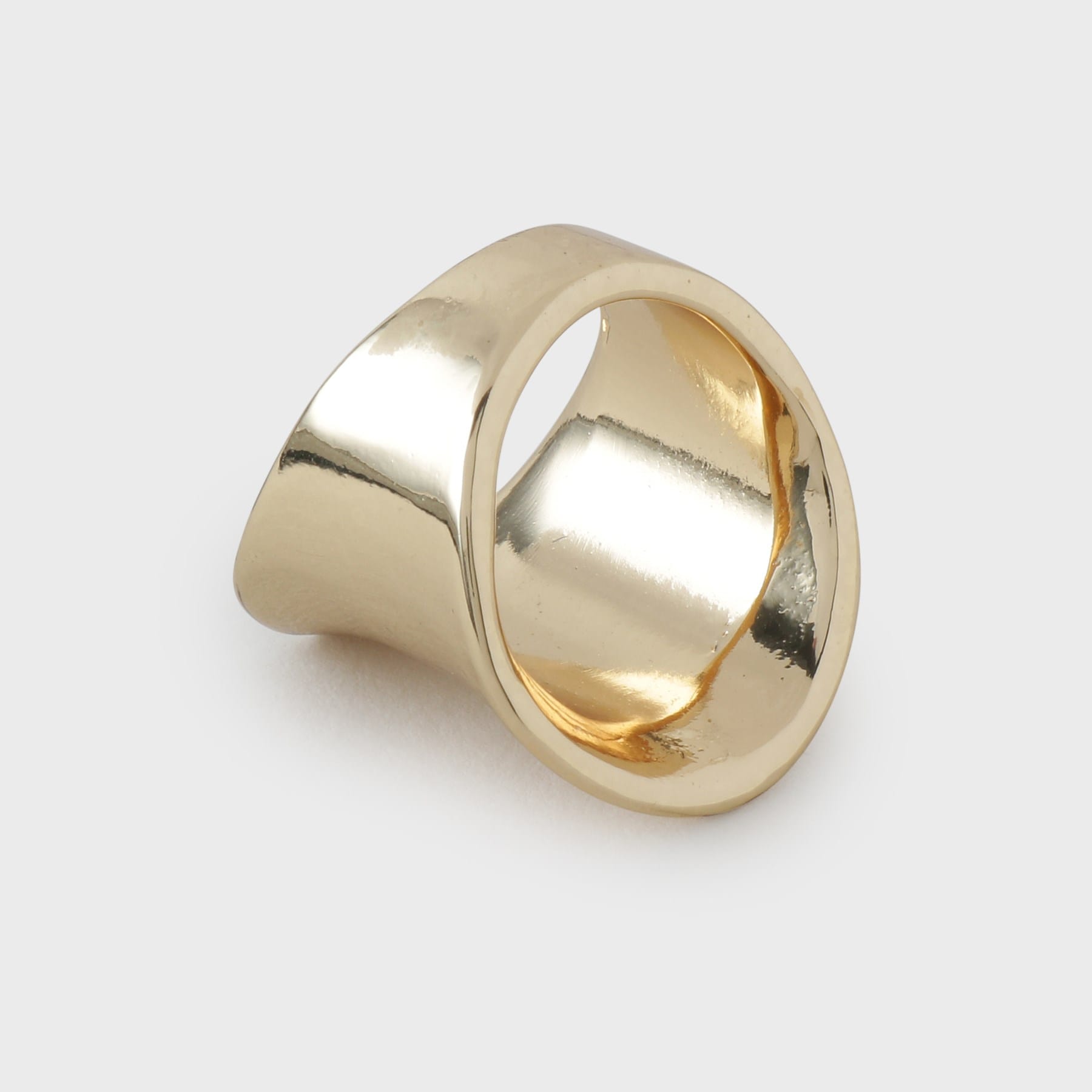 ギャレスト GALLEST プレートリング （ゴールド(007)） ゴールド(007)