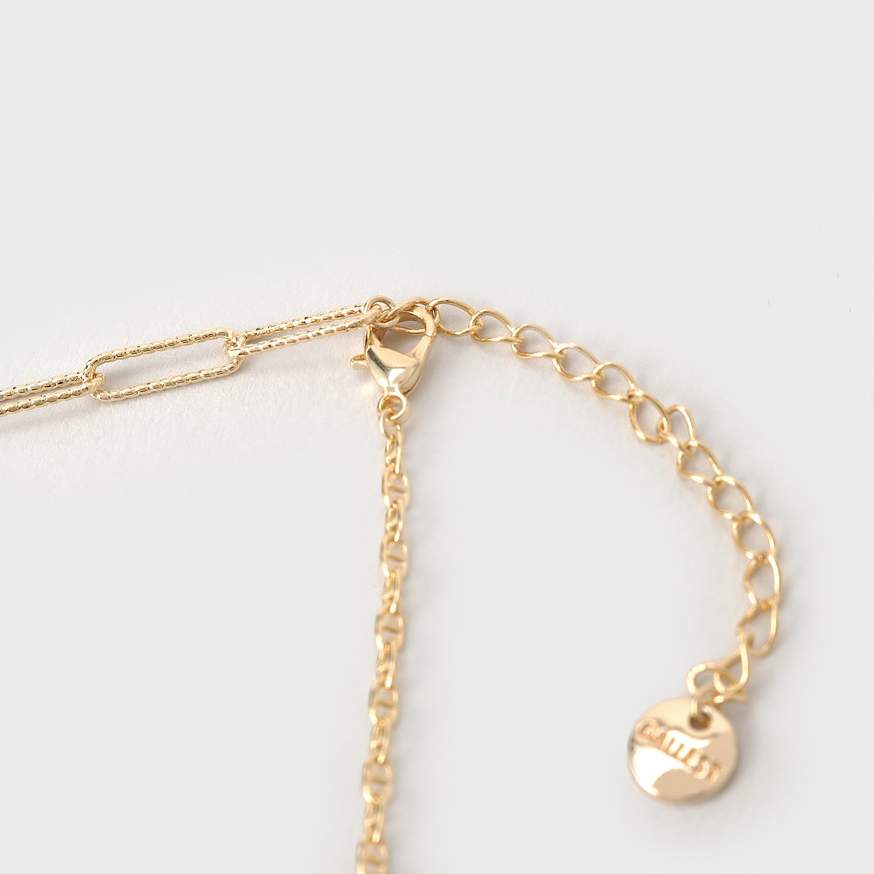 ギャレスト GALLEST トリプルチェーンネックレス （ゴールド(007)） ゴールド(007)